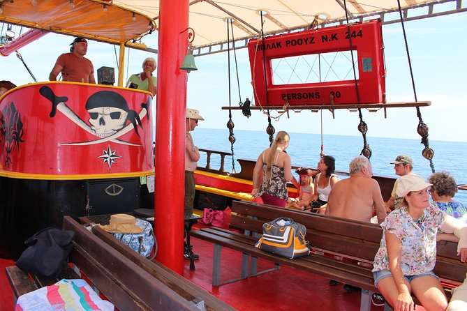 Crete Pirate Ship Cruise with the Black Rose to Stalis and Malia - What the pirate entertainment adds