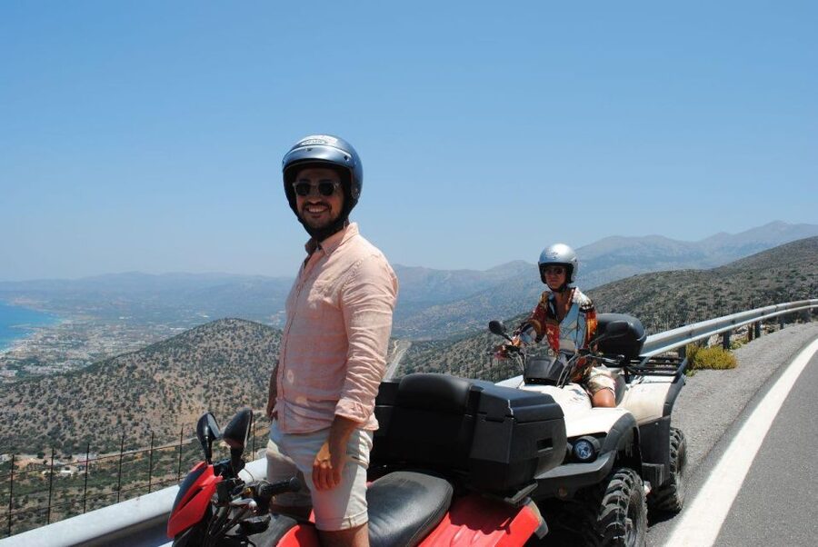 Crete: Quad Off-Road Tour to Villages with Hotel Transfers - Aposelemis Dam and Sfendyli’s unusual setting