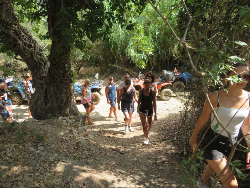Crete: Quad Safari with Monastery, Malia Palace and Lunch - The final ride and one hour at Potamos Beach