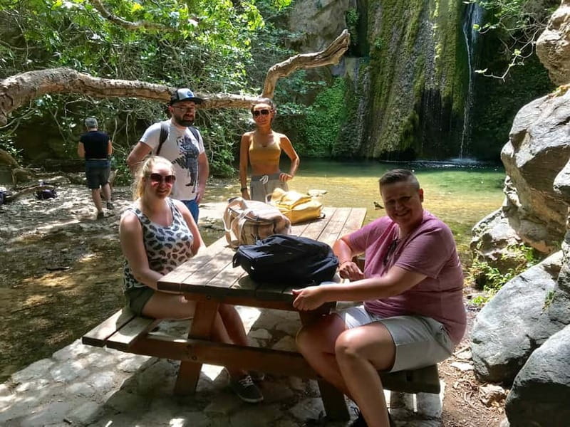 Crete: Richtis Waterfall Full-Day Tour with Olive Tasting - Swimming beneath Richtis Waterfall