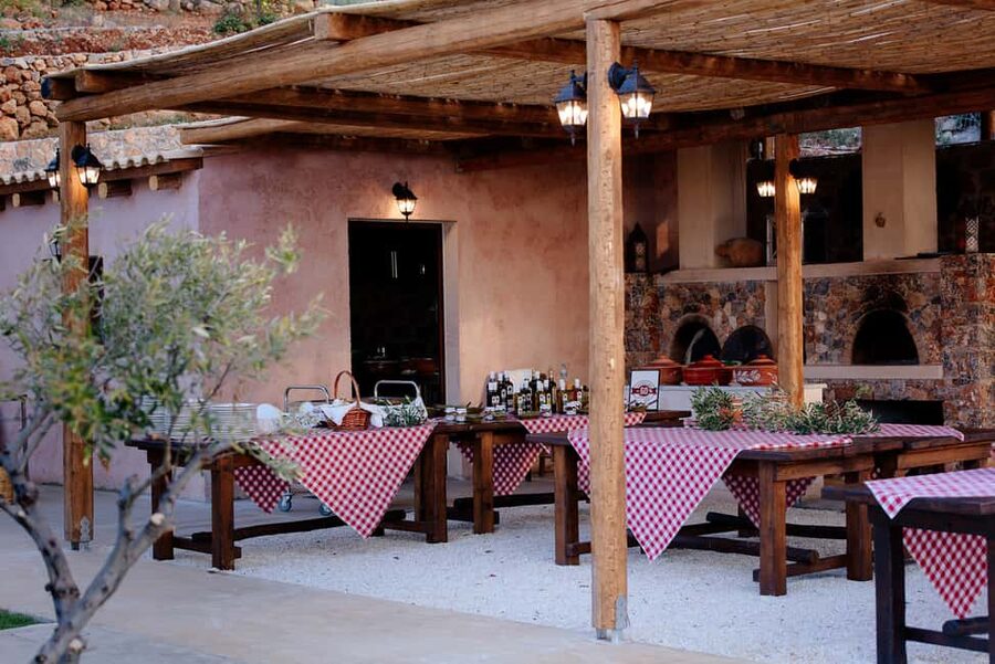 Crete: Road-trip to Lasithi Plateau & Olive Mill Farm - Krasi village and its ancient plane tree