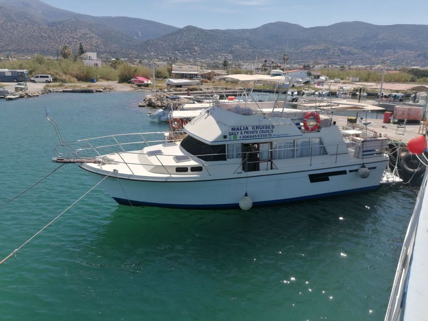 Crete: Snorkeling Boat Trip with Lunch and Transfer - From Your Hotel to Malia Marina