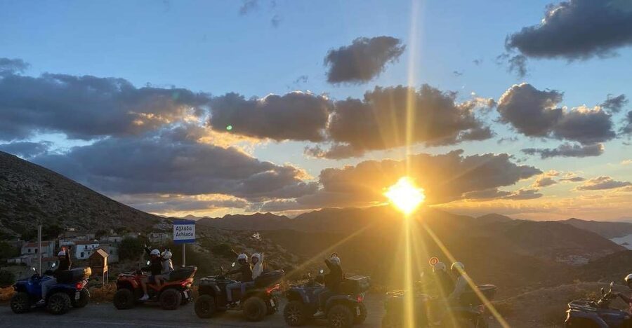 Crete: Sunset or Morning Quad with Local Products Tasting - Starting at Peninsula Resort in Agia Pelagia