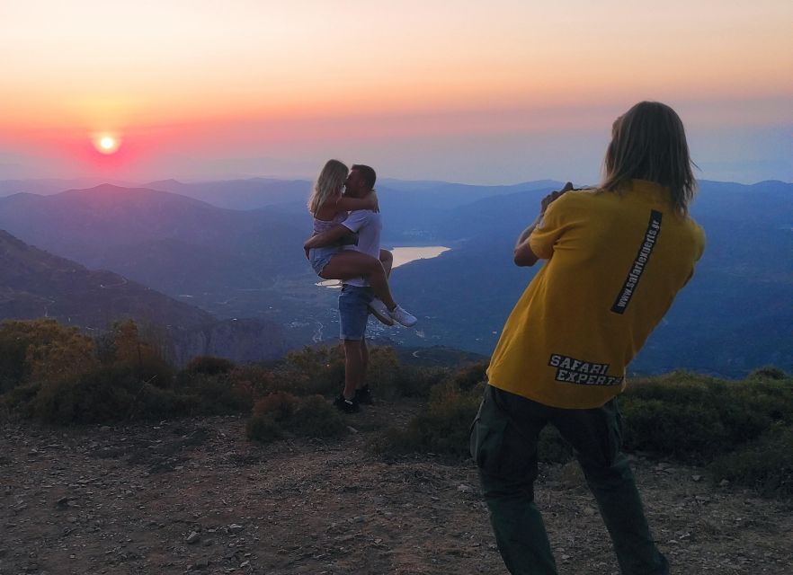 Crete: Sunset Safari - Sunset at Karfi, with Prosecco and fruit