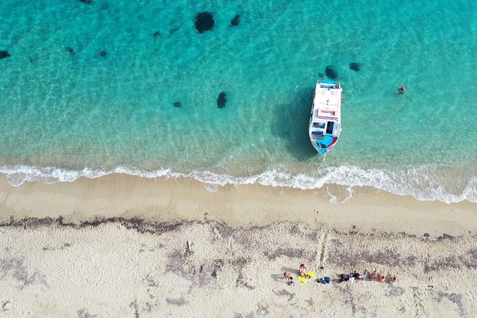 Cruise to turtle's island and caves with a glass bottom boat - Starting at Laganas Beach with Caretta Caretta