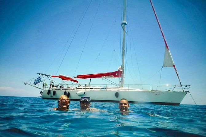 Day Cruise by a Sailing Yacht to the most beautiful bays or Rhodes (Small Group) - Anthony Quinn Bay: a dramatic first swim