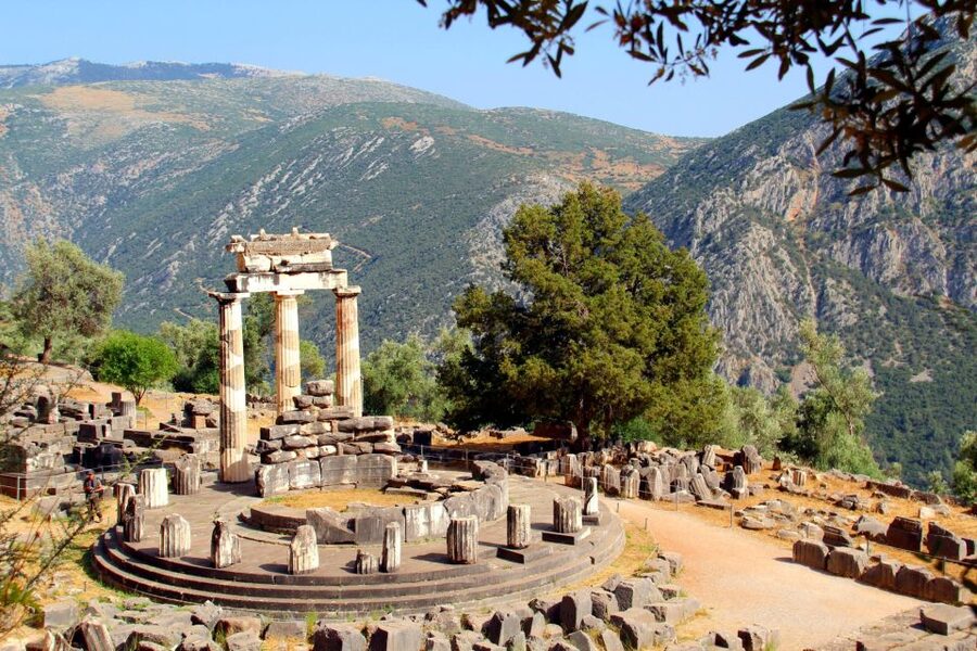 Delphi: Archaeological Site & Museum Ticket with Audio Tour - The Roman Agora puts Delphi in context