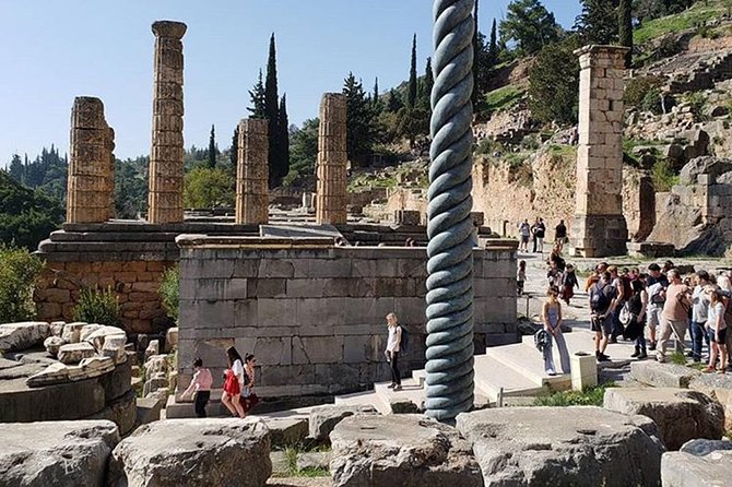 Delphi Full Day Private Trip From Athens With Lunch Overlooking the Sea - Athena Pronaia and Delphi’s most photographed view