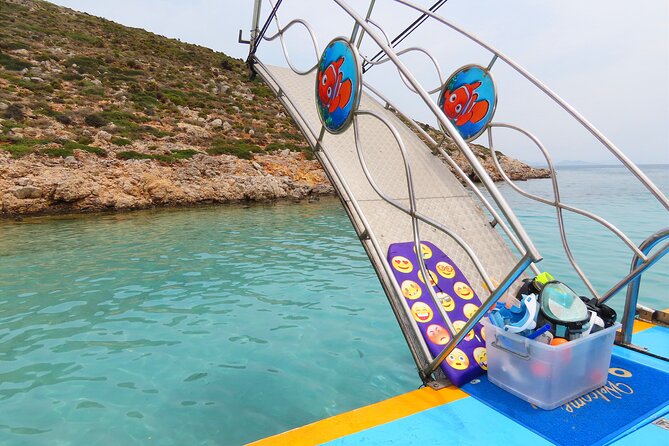 Dory's Glass Bottom Boat Adventure in Pserimos and Pserimos Beach - The Cargo Shipwreck Near Avlakia Beach