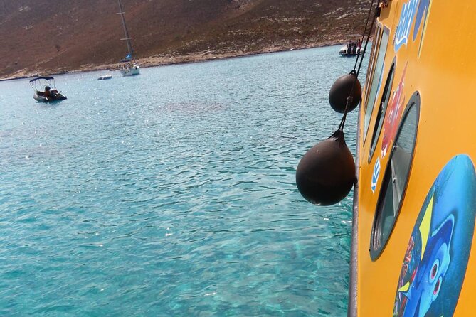 Dory's Glass Bottom Boat Adventure in Pserimos and Pserimos Beach - Forty Minutes at Pserimos Beach