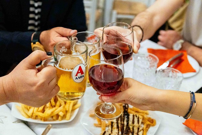 Drinks & Bites in Athens Private Tour - Three bites, including talagani cheese