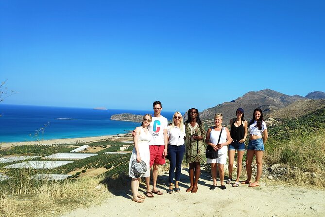 Elafonisi & Falasarna Small Group Tour from Chania w/snacks - What is included in the bus and snack box