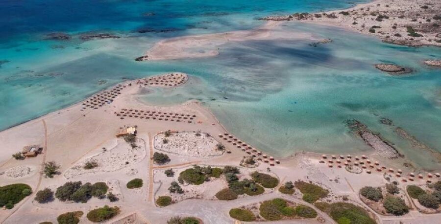 Elafonisi Island Day Tour by Bus From Rethymno - Walking across the lagoon to Natura 2000 island