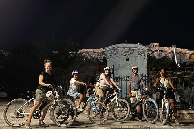 Electric Bike Tour of Athens by Night - Plaka by bicycle