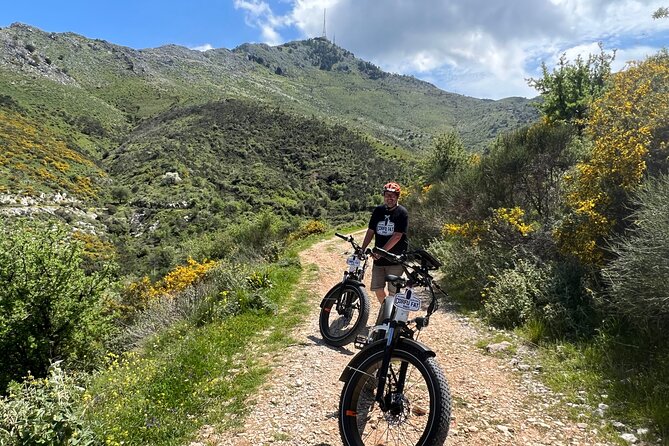 Electric Fat Bike Self Guided Tour Discover North Corfu - Riding with the electronic guide