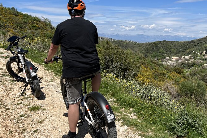 Electric Fat Bike Self Guided Tour Discover North Corfu - The Temple of Apollo and its wooded setting