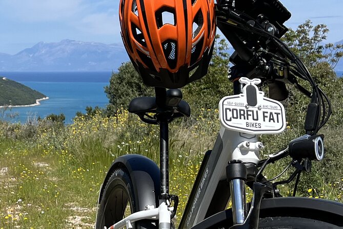 Electric Fat Bike Self Guided Tour Discover North Corfu - Sea views, country roads, and the freedom to stop