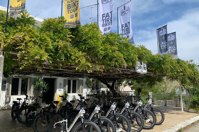 Electric Fat Bike Self Guided Tour Discover North Corfu - Starting in Acharavi with a private bike