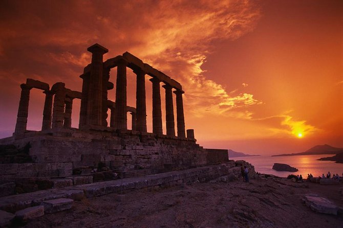 Enjoy Cape Sounio Private Majestic Sunset With Seaside Dinner - The coastal drive through Glyfada and Vouliagmeni
