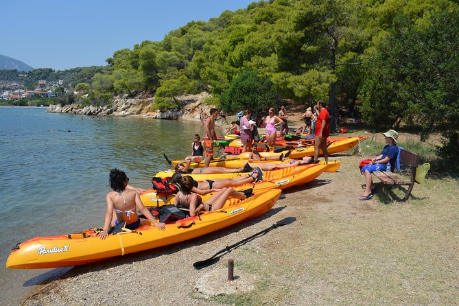 Epidavros sea kayak at the Ancient sunken city tour, small ancient theater - What the $96.75 price buys you