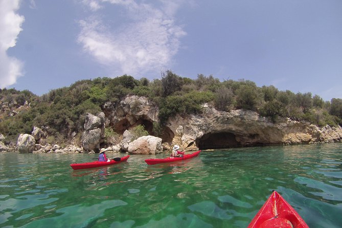 Epidavros sea kayak at the Ancient sunken city tour, small ancient theater - Starting at Yialasi Beach at 10 a.m.