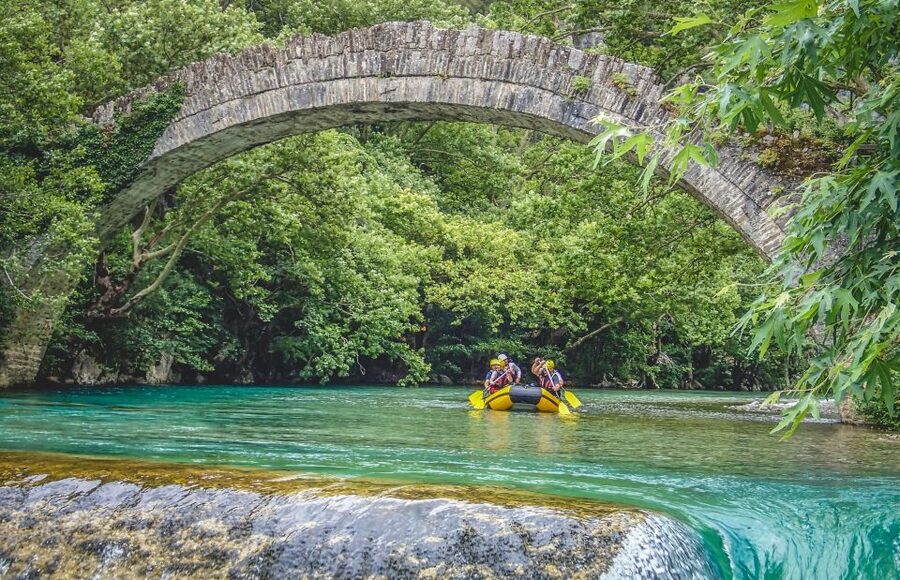 Epirus: Easy Rafting Experience on the Voidomatis River - Swimming in water that is beautiful and cold