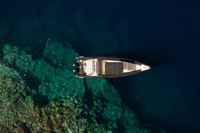 Exclusive cruise experience in Santorini - Aspronisi, the quietest swimming stop
