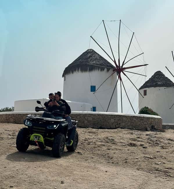 Explore Mykonos Island with a 650cc ATV / QUAD Tour - Timing, pickup, and cruise-ship planning