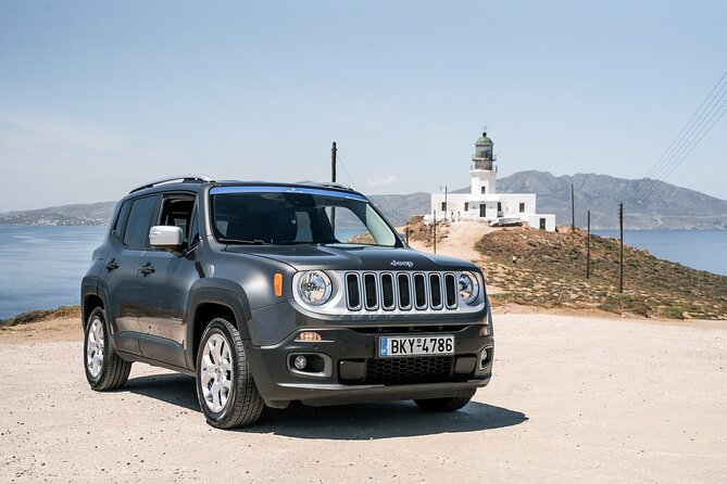 Explore Mykonos with local guide and Jeep Renegade Private Tour - Armenistis Lighthouse and the northwest coast