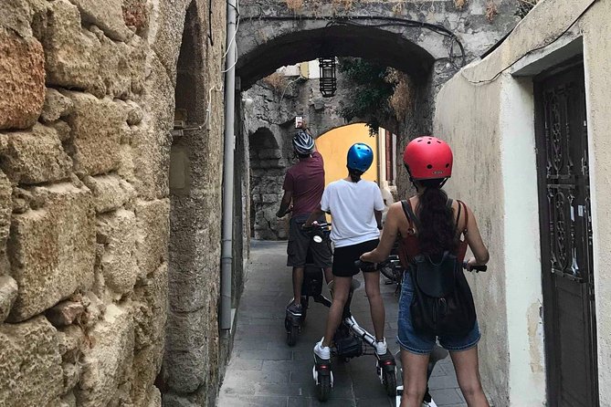 Explore the Medieval city of Rhodes on scooters - 2 hours - Entering the Medieval City through its gates
