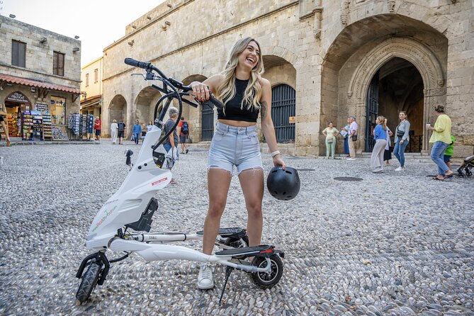 Explore the Medieval city of Rhodes on scooters - 2 hours - Learning the Trikke before Rhodes gets busy