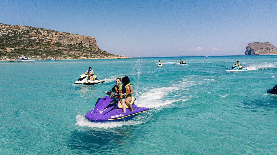 Falasarna: Jet Ski Safari to Balos Beach - How much value do you get for $287?
