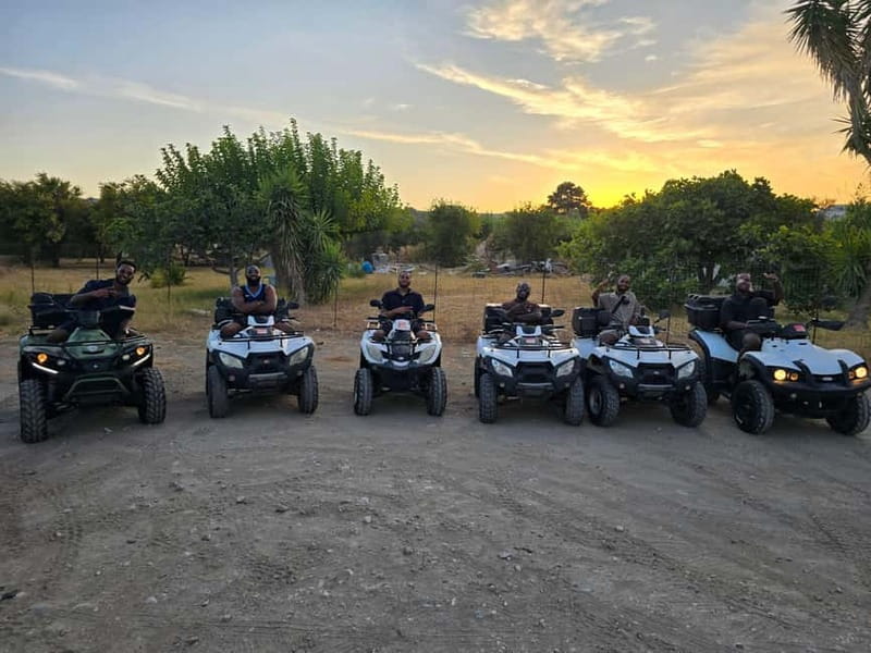 Faliraki: Quad Safari Tour - From Faliraki streets to Rhodes mountain trails