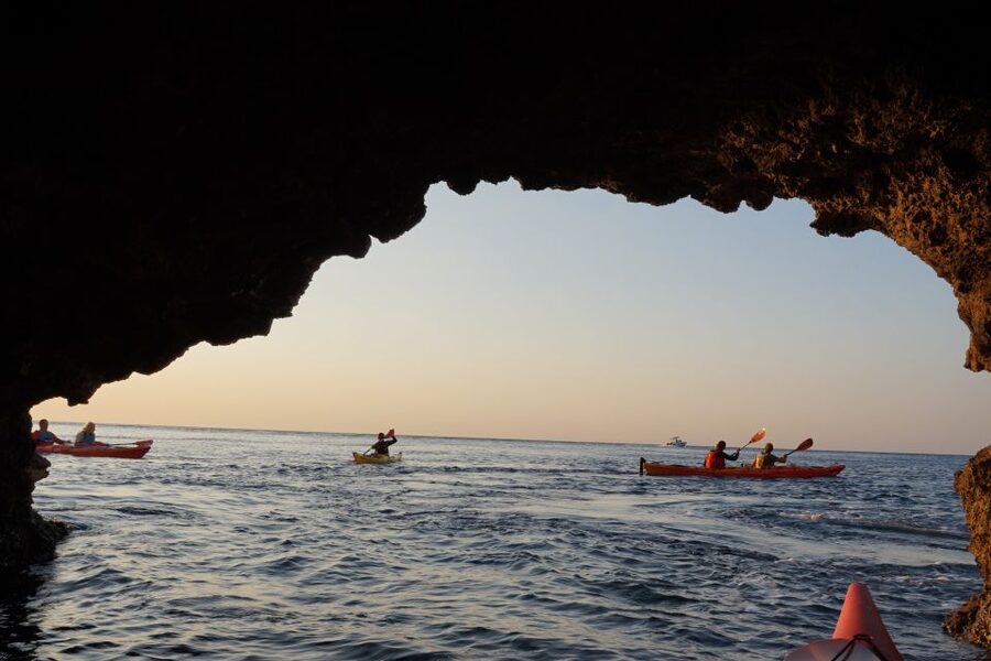 Faliraki: Sunrise Sea Kayaking Experience with Breakfast - Anthony Quinn’s Bay and the first red light