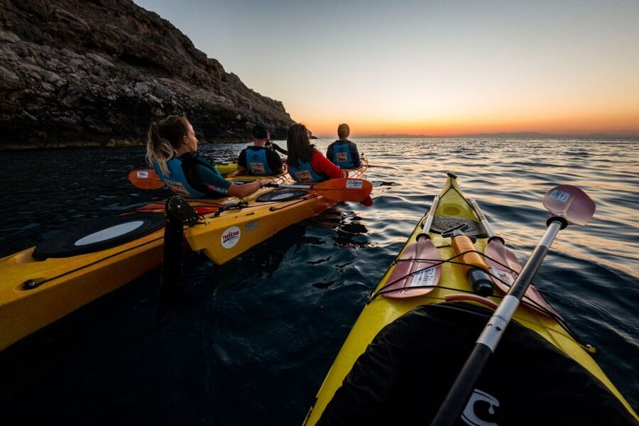 Faliraki: Sunrise Sea Kayaking Experience with Breakfast - Seal’s Cave and the return to Kathara