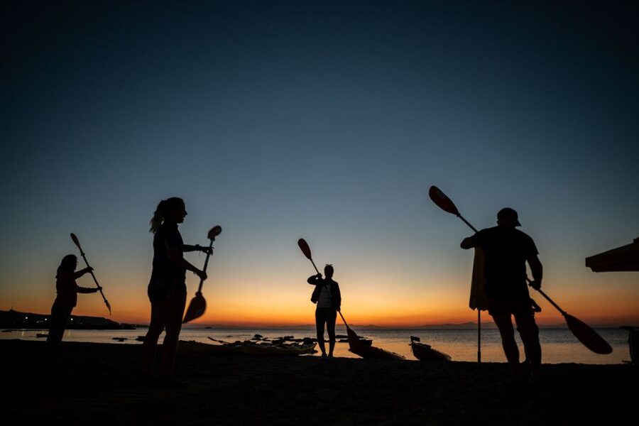 Faliraki: Sunrise Sea Kayaking Experience with Breakfast - What the guides add to the morning