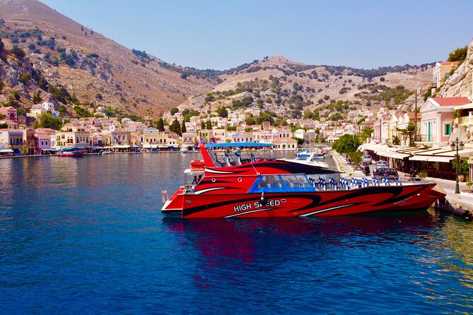 Fast Boat To Symi with a swimming stop at St George's Bay! (Only 1hr journey) - Choosing the right sailing from Rhodes