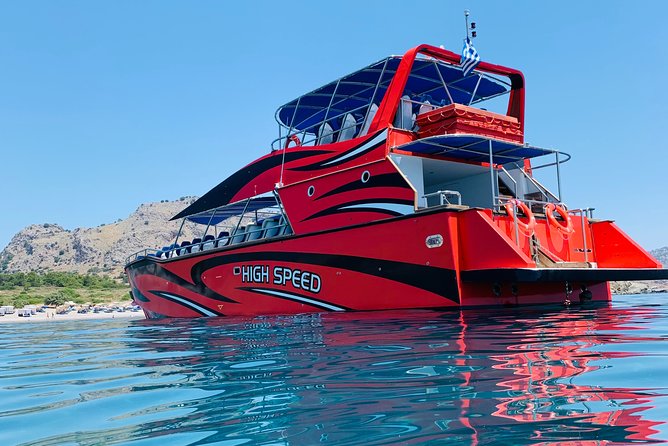 Fast Boat To Symi with a swimming stop at St George's Bay! (Only 1hr journey) - The crossing to Symi: fast, scenic, and sometimes rough