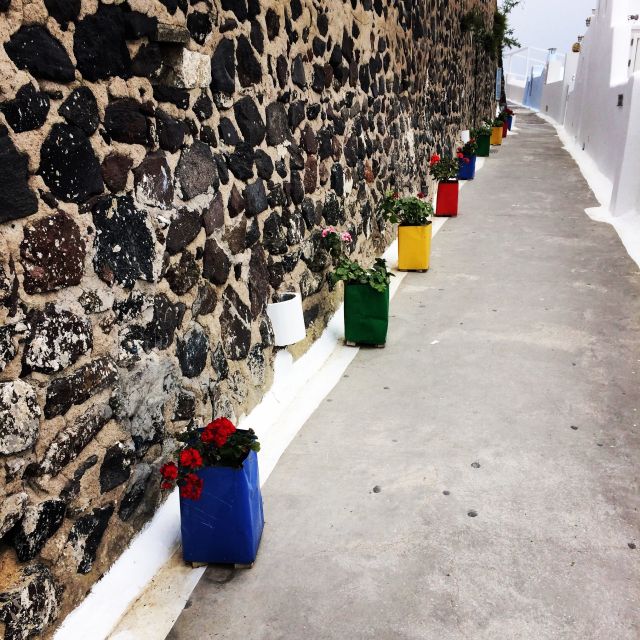 Fira: Guided Foodie Walking Tour with Tastings - Olive oil, honey, and the everyday Greek table