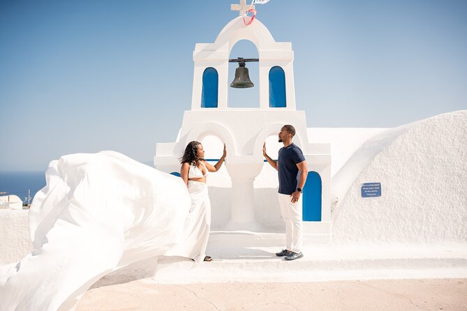 Flying Dress Santorini Photoshoot - Choosing a Flyoia dress in one of 16 colors