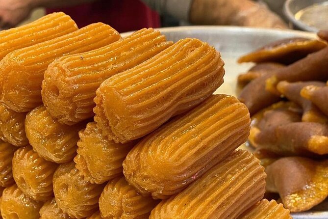 Food Tour in Mykonos - Famous Tastings - Greek sweets and spreads at the local delicatessen