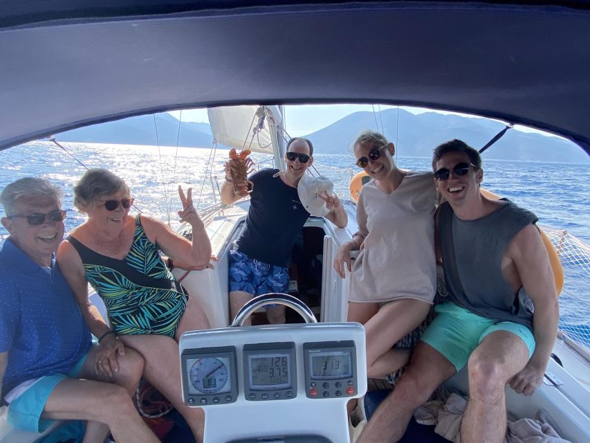 From Agia Efimia: All Inclusive Sailing Day Trip to Ithaca - Lunch served beside the sea