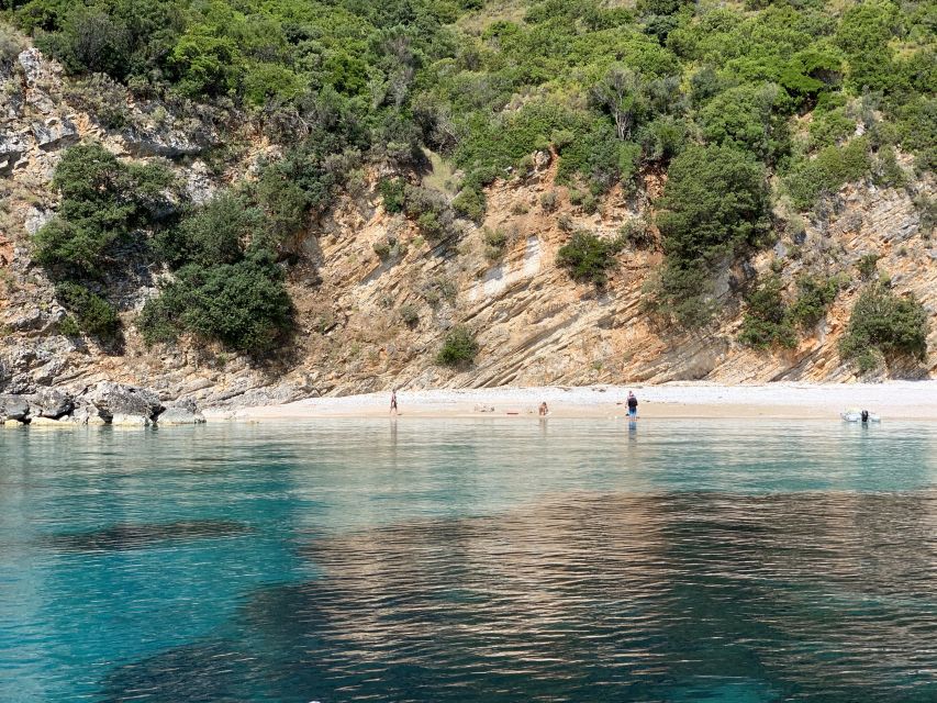 From Agia Efimia: Day Cruise to Ithaki Island with Lunch - Skinos Bay and lunch on the yacht