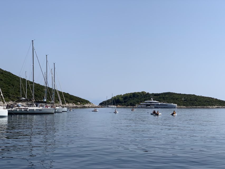 From Agia Efimia: Day Cruise to Ithaki Island with Lunch - Talaros Beach and Pera Pigadia Bay