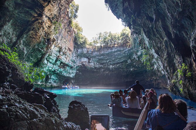From Argostoli: Melissani Lake and Myrtos Beach - Why this pairing works on Kefalonia