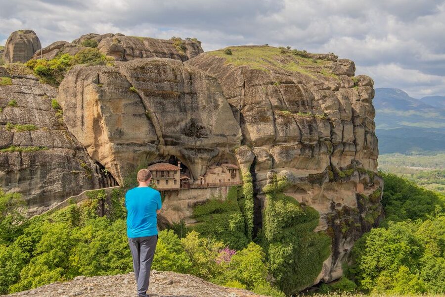 From Athens: 3 Days in Meteora & Delphi with Tours & Hotel - The Meteora sunset tour and hermit caves