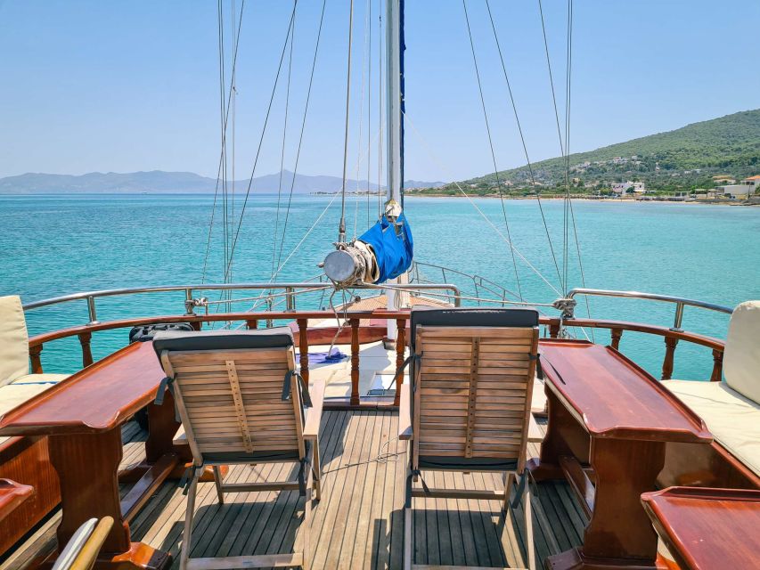 From Athens: Agistri, Moni & Aegina Day Cruise with Swimming - The best water stop near Moni or Metopi