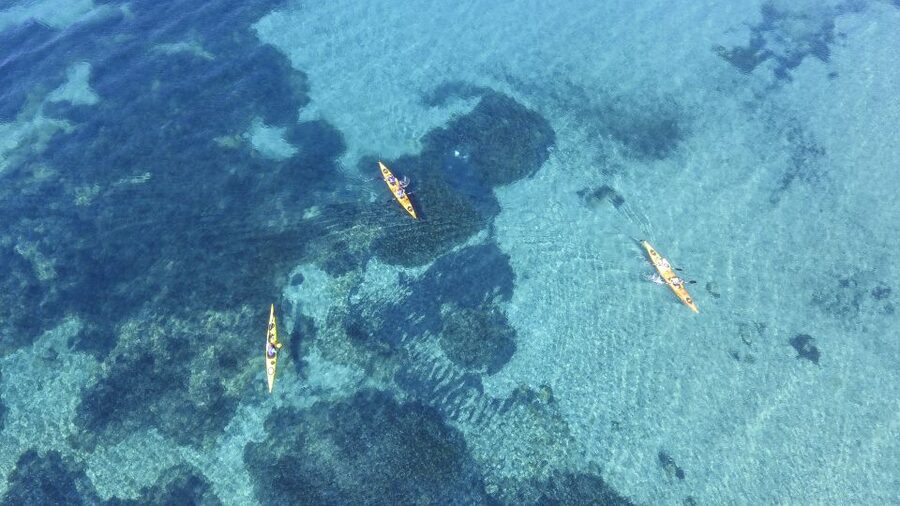 From Athens: Cape Sounion Guided Kayaking Tour with Lunch - A Greek meal beside the Saronic Gulf