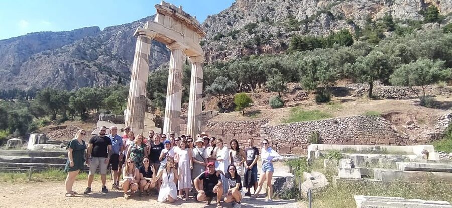 From Athens: Delphi Day Trip & Arachova Village Stop - Four central pickup points in Athens