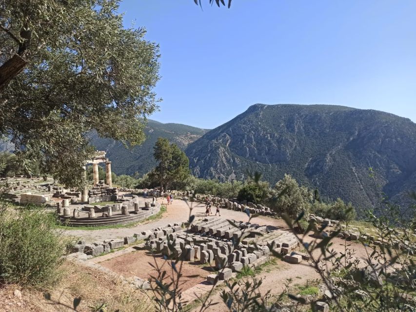 From Athens: Delphi Full Day V.R. Audio Guided Tour - Entering the Sanctuary of Apollo with VR guidance